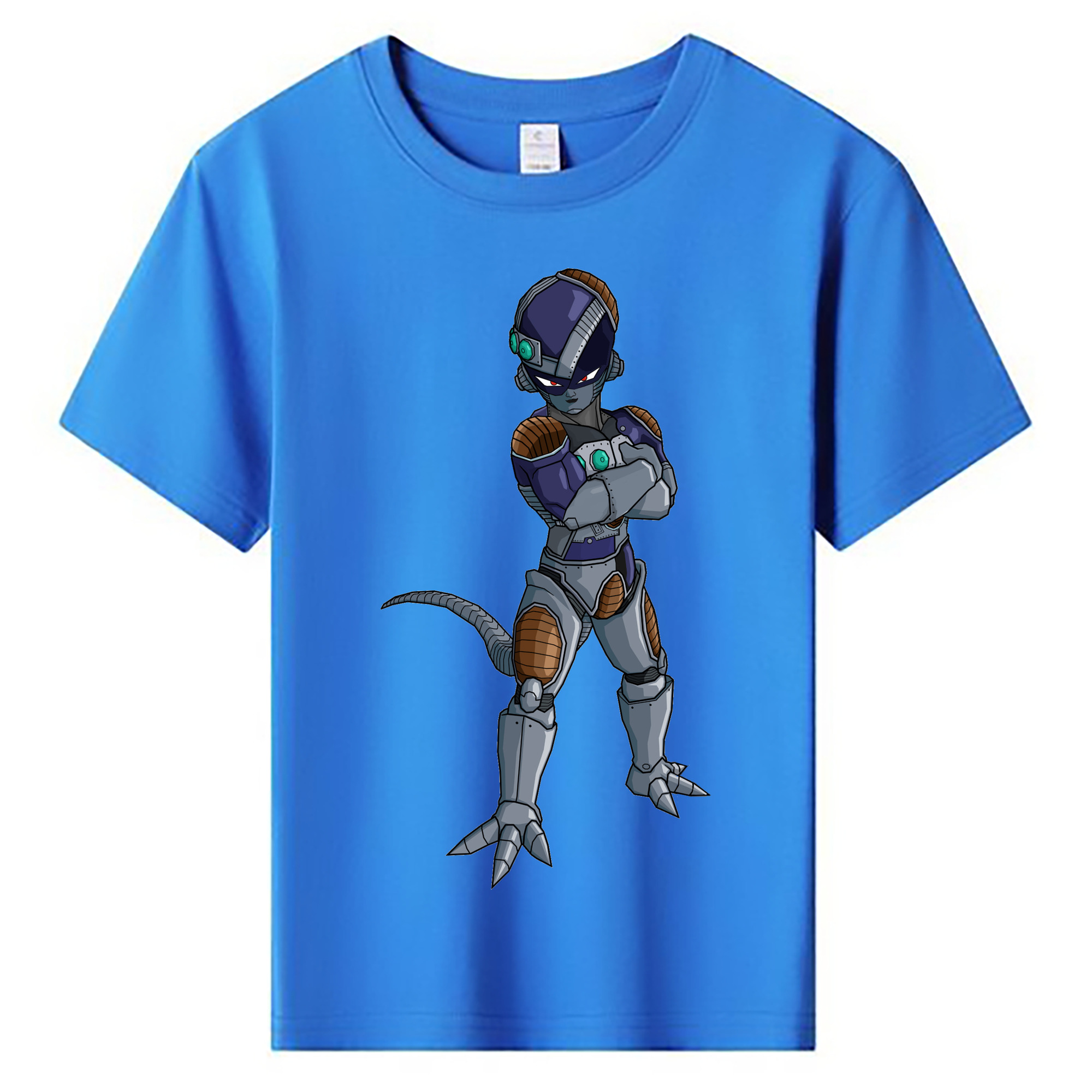 （画像用） ドラゴンボール フリーザ DRAGON BALL Frieza 綿100％キッズTシャツ（フロントプリント）